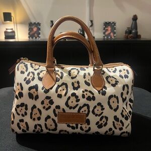 Dooney & Bourke Leopard Print Satchel